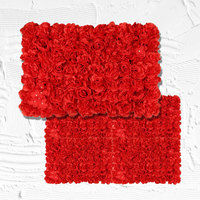 DYG fleur artificielle décor de scène de mariage toile de fond Rose blanche et hortensia décor de mariage panneau de fleurs artificielles mur de fleurs