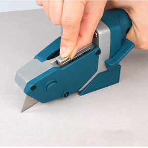 Couteau à découper les plaques de plâtre avec ruban à mesurer et porte-crayon pour outils de menuiserie et de rénovation - Product Image 4