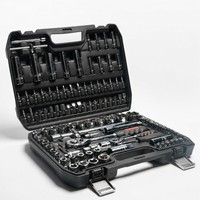 Jeu de douilles de 108 pièces, clé à cliquet, clé Allen, clé hexagonale, kit d'outils à main pour mécanicien, réparation de moto, directement de l'usine