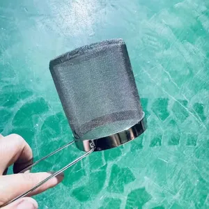 Stainless Steel Filter Tube Stainless Steel Perforated Mesh Filter Cartridge Edge Filter Bucket