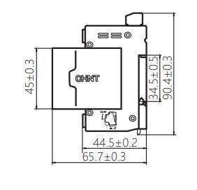Thiết Bị Bảo Vệ Tăng Áp Chint NXU-I + II Series 2P Bảo Vệ Thiết Bị Bảo Vệ Quá Áp 275V/385V 25KA - Product Image 6