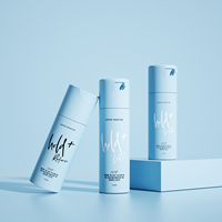 Flacon pulvérisateur facial portable 100 ml en plastique personnalisé pour cosmétiques, parfums et soins hydratants, avec système Twist-Lock