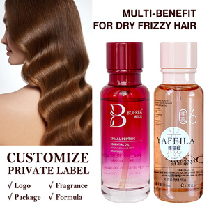 Sérum Capillaire Végétalien Léger en Gros pour Cheveux Frisés – Réparateur et Hydratant à l'Huile d'Argan et Acide Hyaluronique – Élixir Brillant pour Cheveux Secs et Bouclés - Product Image 6
