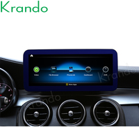Krando 12.3 8G 128G Android Radio Gps Système pour Mercedes BENZ GLC-X25 V W446 C W205 2015-2018 NTG5.0 Carplay headunit tablette