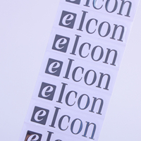 Autocollant métallique en nickel électroformé à motif ultra-fin, étanche, résistant à la chaleur, forte adhérence, formes personnalisées pour écouteurs