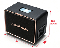 Surmatelas intelligent AuraPrime à contrôle de température, système de refroidissement et de chauffage à double zone pour un sommeil optimal toute l'année