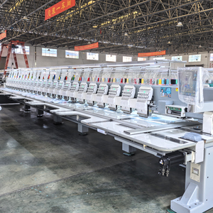 Máquina Bordadora Industrial de Alta Velocidad de 24 Cabezas, Unidad Industrial Multicabezal, Directo de Fábrica, Compatible con OEM - Product Image 1