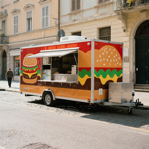 Camión de Comida OEM DOT, Totalmente Equipado, Carrito de Helados para Restaurante, Remolques Móviles de Pizza, Barbacoa y Comida Callejera - Product Image 6