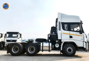 Nouveau camion tracteur SHACMAN X3000 6x4, moteur Weichai Euro 3, boîte de vitesses automatique rapide à 12 rapports, semi-remorque légère, Algérie - Product Image 2