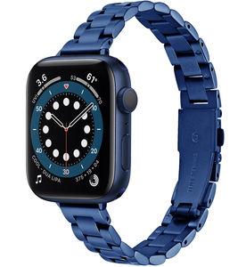 <span class=keywords><strong>Pulsera</strong></span> <span class=keywords><strong>de</strong></span> mujer para <span class=keywords><strong>Apple</strong></span> <span class=keywords><strong>Watch</strong></span> 6 SE 40mm 44mm correa <span class=keywords><strong>de</strong></span> <span class=keywords><strong>pulsera</strong></span> <span class=keywords><strong>de</strong></span> <span class=keywords><strong>eslabones</strong></span> <span class=keywords><strong>de</strong></span> Metal delgado para IWatch Series 5 4 3 2 38mm 42mm - Product Image 3