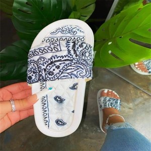 Sandalias de verano casuales de las mujeres de playa 2020 zapatos de Mujer de moda Sandalias Zapatos planos de las señoras - Product Image 5
