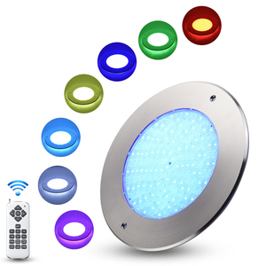 12W18W25W35W RGB 12V Slim flat Swimming pool lights IP68 Underwater lamp LED under water lighting - Product Image 3