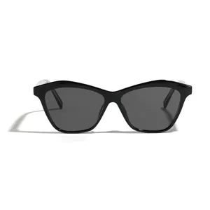 Модные солнцезащитные очки «кошачий глаз», 2024 производитель, модные солнцезащитные очки Tr90, дизайнерские роскошные солнцезащитные очки на заказ для женщин