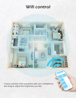 Tuya Smart Life EU UK Standard WiFi interrupteur tactile lumière murale Smart 433RF télécommande commande vocale avec Alexa Alice Google Home