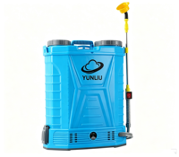 YUNLIU 20L Knapsack Electric Sprayer 12V Baterai Lithium Isi Ulang Penyemprot Pestisida Pertanian
