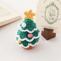 Décoration de table de Noël en crochet fait main : champignon, narcisse en pot – Cadeau de fêtes