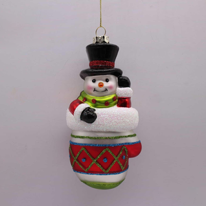 Haute Simulation Verre Gants Artisanat Décoration 4CM Gants <span class=keywords><strong>De</strong></span> Noël Décoration Traditionnelle Rouge Vert Bleu Gants - Product Image 2