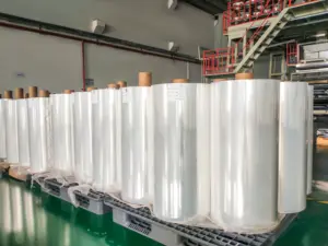 PA PE Custom Continuous Bags Roll Poly Tubing Vacuum Bagging Plastic Sleeve Roll Film Lay Flat Poly Tube For Fish Packaging