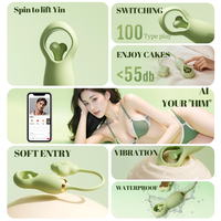 2026 Sommer Bestseller App-Fernbedienung Sprung-Ei Vibrator 9 Rotationsmodi und 9 Vibrationsmodi Mini-Vibrator