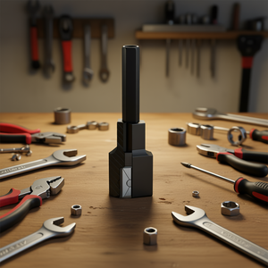 Fervi <b>Socket</b> With Long Hexagonal Insert D2 L Length - Product Image 3