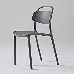 Stackable Hotel <b>Dining</b> <b>Chair</b> Modern PP <b>Plastic</b> Restaurant Seat Lightweight Durable Armless Backrest Bedroom Events Banquet Toda - Product Image 4