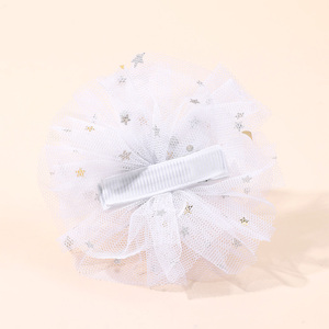 CN 2 uds 3,3 pulgadas princesa corona brillo Horquillas para el cabello borde de encaje niñas cumpleaños fiesta pinza para el cabello corona Accesorios - Product Image 4
