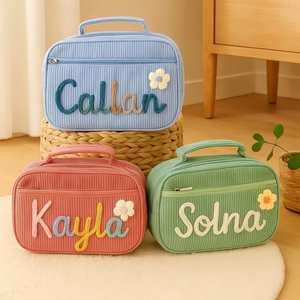 Bolsa Térmica Personalizada con Nombre, Lonchera Personalizada para Niños y Niñas, Bolso Grande para Viajes y Picnic - Product Image 3