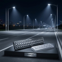 Lentille optique linéaire asymétrique à 110 degrés, directement de l'usine, pour éclairage public LED 30W, module d'extrusion, couvercle PC, économie d'énergie