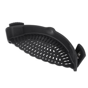 Colador de Silicona para Ollas y Sartenes, Colador Ajustable para Pasta, Carne, Verduras y Frutas, Compatible con Todos los Utensilios, Colador con Clip - Product Image 5