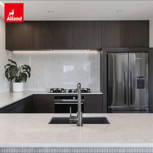 Mueble de Cocina Independiente de Melamina a <span class=keywords><strong>Precio</strong></span> Competitivo de Alland Group, <span class=keywords><strong>Armario</strong></span> de Cocina Diseñado para Cocinas Pequeñas en Ghana - Product Image 5