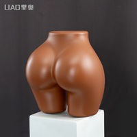 Hochwertiger Kunststoff-Torso für Damenunterwäsche, brasilianische BBL-Kurven, große Hüfte, stehende Pose, Halbkörper-Schaufensterpuppe für Dessous