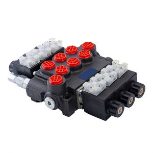 ชุดควบคุมทิศทางไฮดรอลิกแบบแมนนวล รุ่น P40 DC12V/24V พร้อมระบบระบายแรงดัน 315 บาร์ อัตราการไหล 40 ลิตร/นาที - Product Image 1