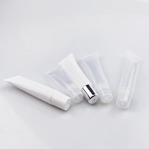 Tubes souples transparents vides de 5 ml, 10 ml, 15 ml pour gloss à lèvres, baume ou autres cosmétiques – Mini-contenants compressibles pour emballage cosmétique - Product Image 1