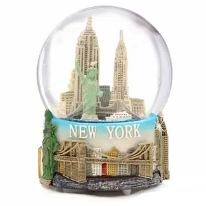Regalo de viaje al por mayor recuerdo Nueva york globo de nieve de alta calidad de nieve para la venta