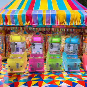 Hot Bán Cao Cấp Mini Đồng Xu Hoạt Động Arcade <span class=keywords><strong>Crane</strong></span> Trò Chơi Trẻ Em Cá Heo Sang Trọng Và Kẹo Claw Máy Cao Cấp Đồ Chơi Sang Trọng - Product Image 5