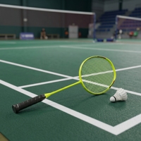Raquette de badminton en fibre de carbone haute tension pour joueur défensif – Standard Sportif