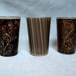 Ensemble de verres à thé de style bohème marocain de luxe avec impression personnalisée et boîte cadeau, tasses à café et à thé JM INTERNATIONAL - Product Image 1