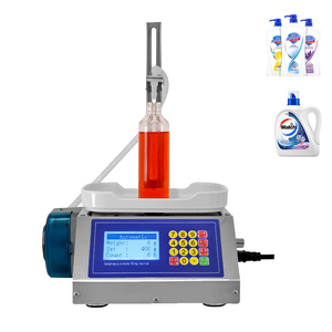 Petite étiqueteuse de remplissage liquide pour huile comestible facile à utiliser fournisseur chaud à commande électrique pour les produits chimiques de boissons - Product Image 2