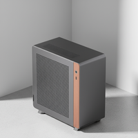 Casing Logam Mini-ITX Vertikal Presisi Khusus untuk Peralatan Elektronik, Fabrikasi Lembaran Logam dengan Mesin CNC, Desain OEM ODM