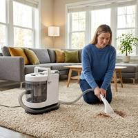 Nettoyeur de tapis professionnel portable à vapeur pour la sellerie de canapé et le nettoyage de tapis, vente en gros