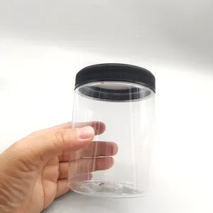 Cosmetic Packaging Jar Plastic PET Butter Container 430ML