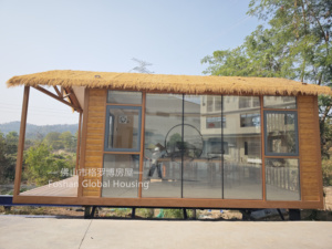 模块化集装箱预制别墅便携式小型温室轻钢房屋环保预制房屋 - Product Image 2