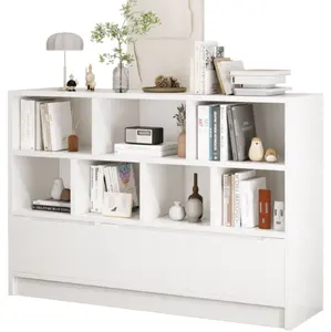 Bookshelf floor simple living room furniture shelf household simple bedroom storage economy bookcase