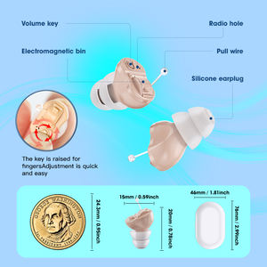 CIC 2 canali amplificatore acustico mini apparecchio apparecchio acustico listino prezzi orecchio e udito produttore di prodotti aparelho auditivo - Product Image 4