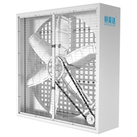 Hengshuangda Lagerhaus-Belüftungsventilator Wand-/Fenstermontierter Axialventilator Edelstahlflügel Kugellager Elektrisch