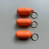 Porte-clés flottant en plastique pour piscine, forme de garde-corps, style capsule, avec logo personnalisé