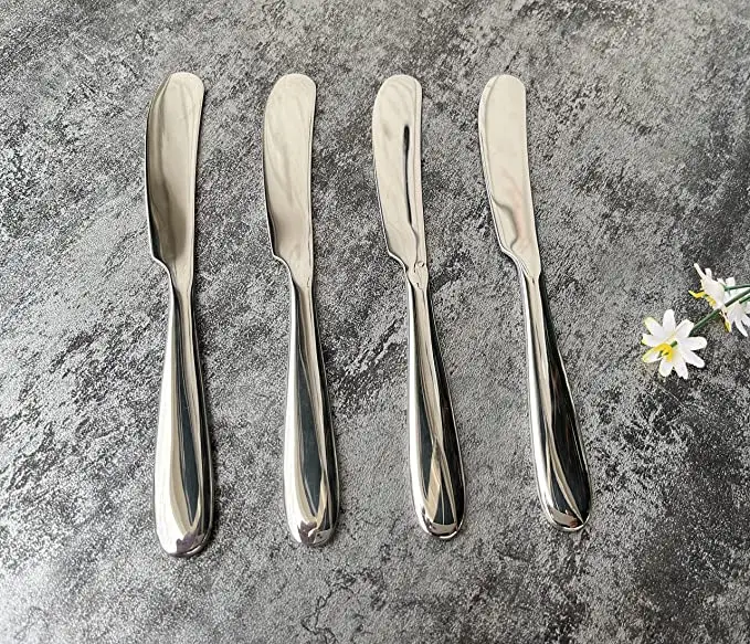 Multi Function Modern Gold cheese knife Long Handle Stainless Steel 18/10 Eco Butter Spreader