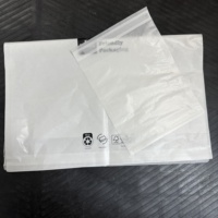 Fabrication de sacs d'emballage en cire de verre anti-graisse pour vêtements pour chaussettes et fourrure livrés en boîte de type dossier