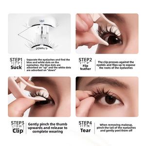 Kit de Faux <span class=keywords><strong>Cils</strong></span> Magnétiques Yiernuo 3D Effet Naturel Réutilisables avec Applicateur, <span class=keywords><strong>Sans</strong></span> <span class=keywords><strong>Colle</strong></span> Requise - Product Image 5