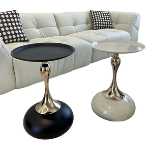 <span class=keywords><strong>Mesa</strong></span> de Centro y <span class=keywords><strong>Mesa</strong></span> Auxiliar de Acero de Lujo Contemporáneo para Sala de Estar, Oficina en Casa, Bar, Cocina, Uso Moderno - Product Image 1